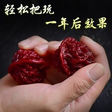 秦岭精品核桃文玩野生原籽脑纹官帽狮子头大核桃男士盘玩手把件