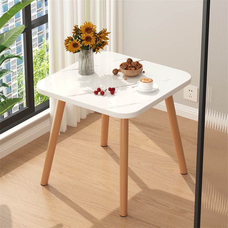 白い質感【角テーブル50*50高さ40】