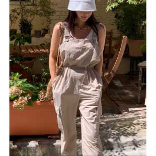 Women's Waist Adjustable Suspender Jumpsuit