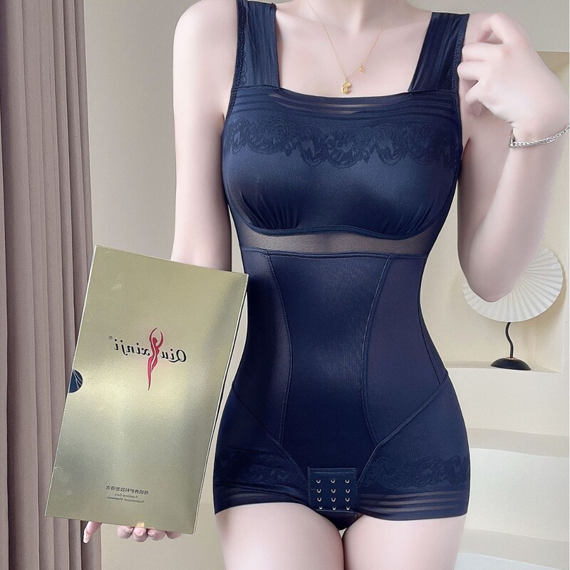 Prisoner's Heart Plan Genuine Shu Mei Edition Body Clothes Women with Chest Pad Seaweed Bottom Thin 0091 Body Shaping Clothes Body Shaping Prisoner's Heart Plan Genuine Shu Mei Edition Body Clothes Women with Chest Pad Seaweed Bottom Thin 0091 Body Shaping Clothes Body Shaping