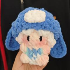 手工编织垂耳兔华晨宇花花ｄｉｙ材料包冰条毛线钩织礼物打发时间