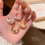 小众磨砂复古欧美耳钉