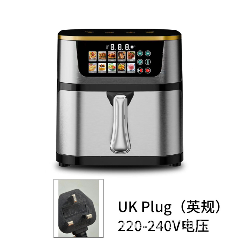 Air fryer空气炸锅10升大容量电烤箱一体机家用智能彩屏跨境专供|undefined