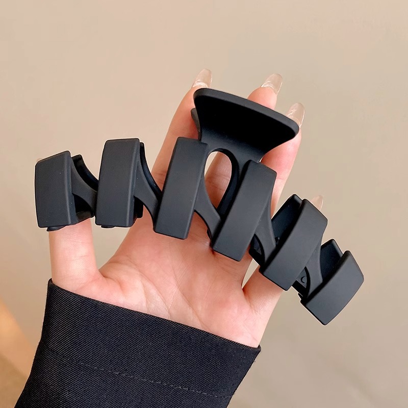 Horquilla de Maillard, pinza de agarre grande de acrílico, volumen de cabello femenino, pinza de tiburón de felpa de alta calidad, horquilla, accesorios para el cabello