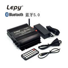 Lepy5.0 Bluetooth パワーアンプ 269S カード U ディスク SD カード 4 チャンネル車のホームラジオパワーアンプ