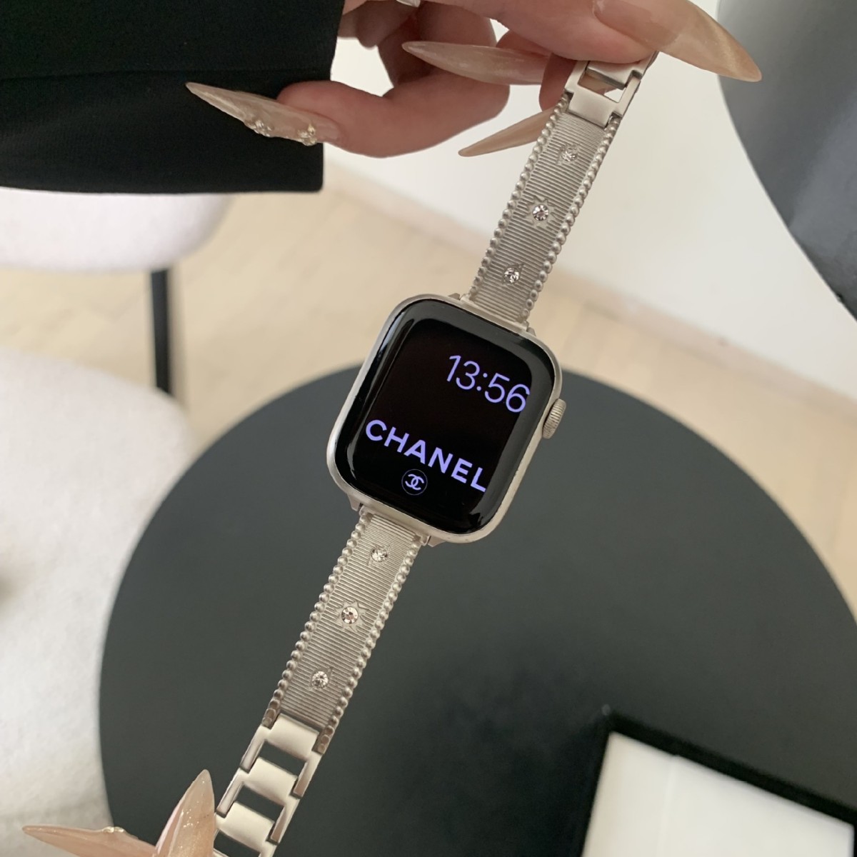 Cross-Border Starburst Jelly Bean Bracelet Suitable for Apple Iwatchs987Se Classy Watch Strap Thin Female Xiaomi 9Pro