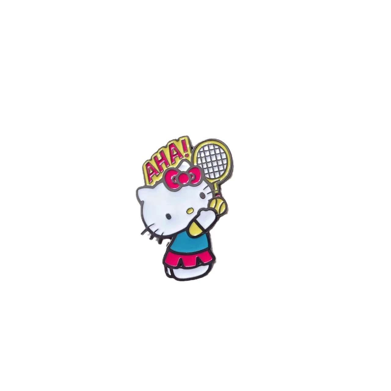 Sanrio, Hello Kitty, комиксы, мультяшная милая брошь, металлическая нашивка для школьников, аксессуар для сумки