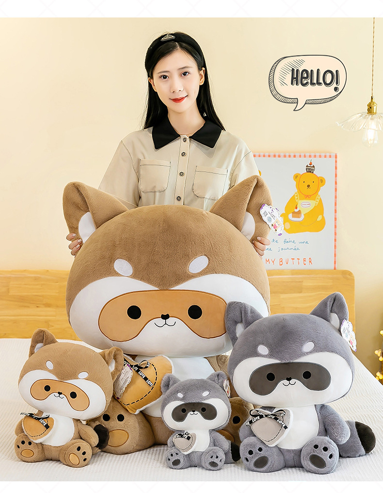 Plush Raccoon Toy 9