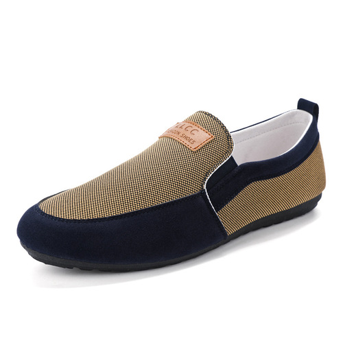 Old Beijing Cloth Shoes  Summer New Men's Canvas Shoes Work Shoes Korean Style Trendy Versatile Casual Board Shoes