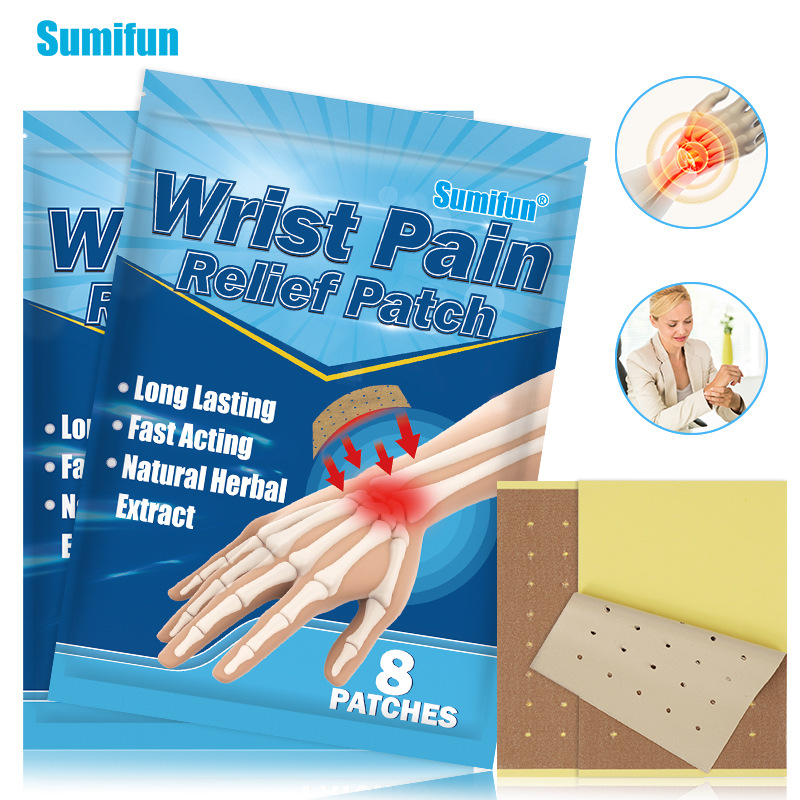 Patch de poignet Sumifun confortable, patch respirant en tissu élastique K12201_voghion.com