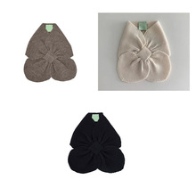 预售   23秋冬新款男女童f*b三色百搭柔软美利奴羊毛围巾暖冬