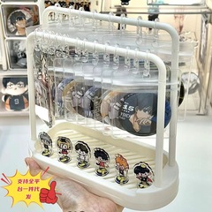 高颜値食谷好物収納棚ins風ミニバースタンド展示棚デスクトップシンプルジュエリー置物