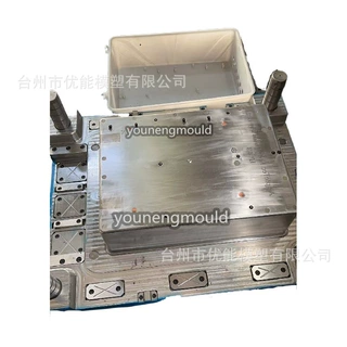 塑胶注射奶箱模具翻箱模具注射模具厂塑料收纳箱模具收纳箱模具