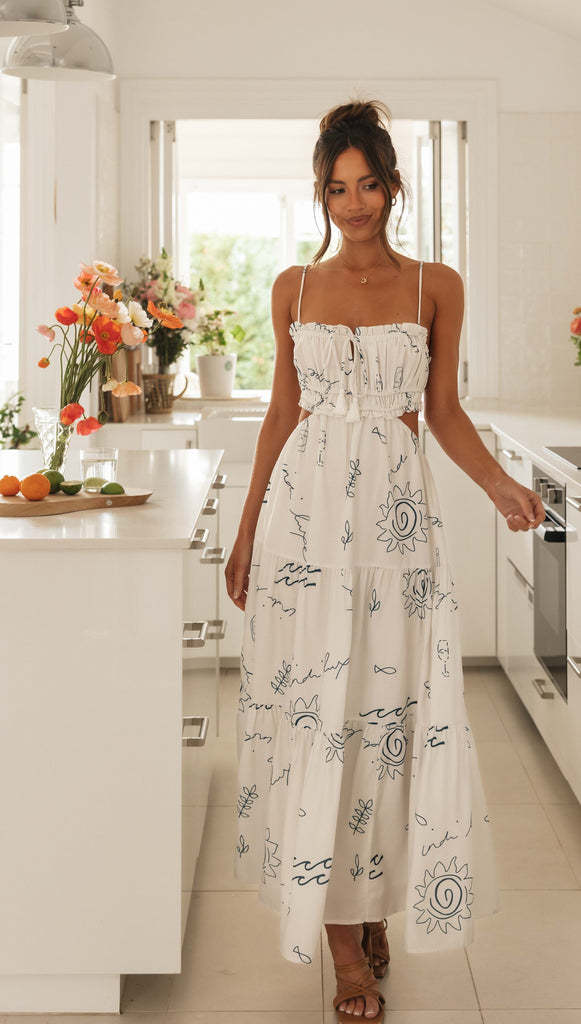280g Weight Maxi Long Dress Dress Length Type Sleeveless Sleeve Length Strap Dress Dresses Type Polyester, Chiffon Fabric Type High Waist Waist Line Holiday, Daily, Beach Occasion Strap Neckline Regular Fit Fit Type Printing Pattern Summer Season Women's Gender Printing, Backless Design Streetwear Style Wholesale Women's Streetwear Printing Backless Printing Holiday Daily Beach Strap Sleeveless Strap Dress 14