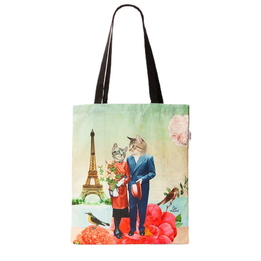 中国风手提棉布袋故宫文创周边北京礼品环保袋 男女生手拎购物袋