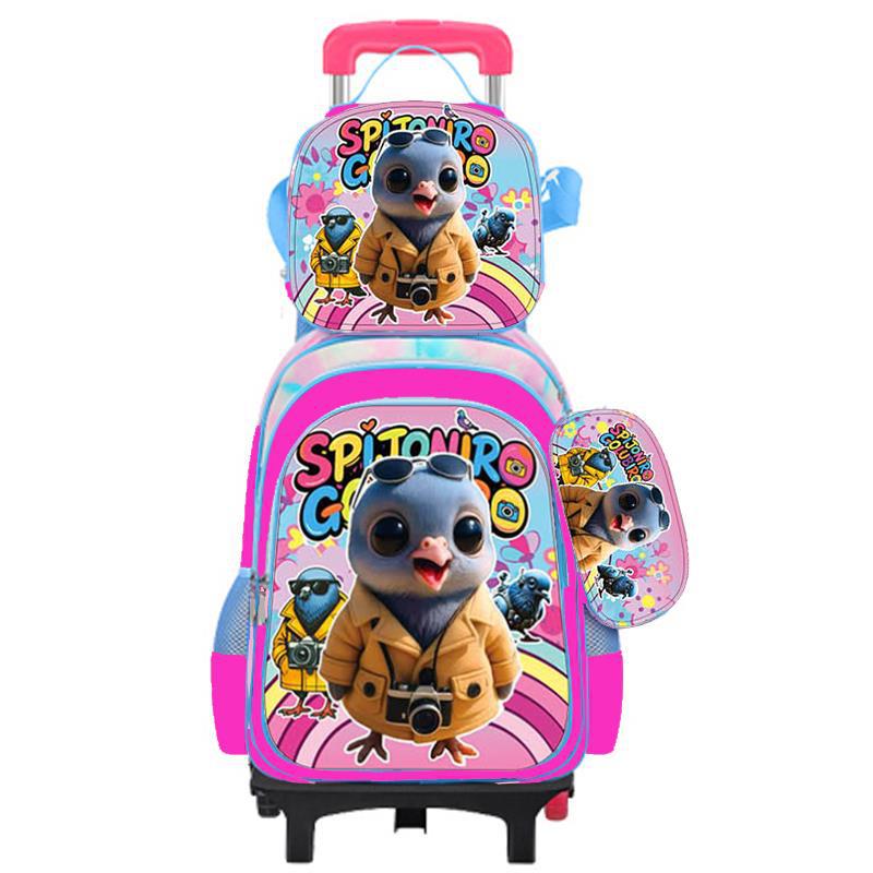 Fábrica directa transfronteriza nueva serie de montaña y mar de dibujos animados de tres piezas paquete de bolsas de 2 / 6 rodadas