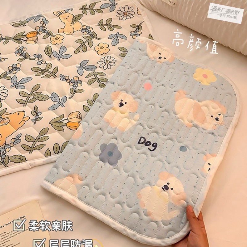 Women's menstrual period non-slip, leak-proof, waterproof small mattress pad, special pad for periods, washable bed pad