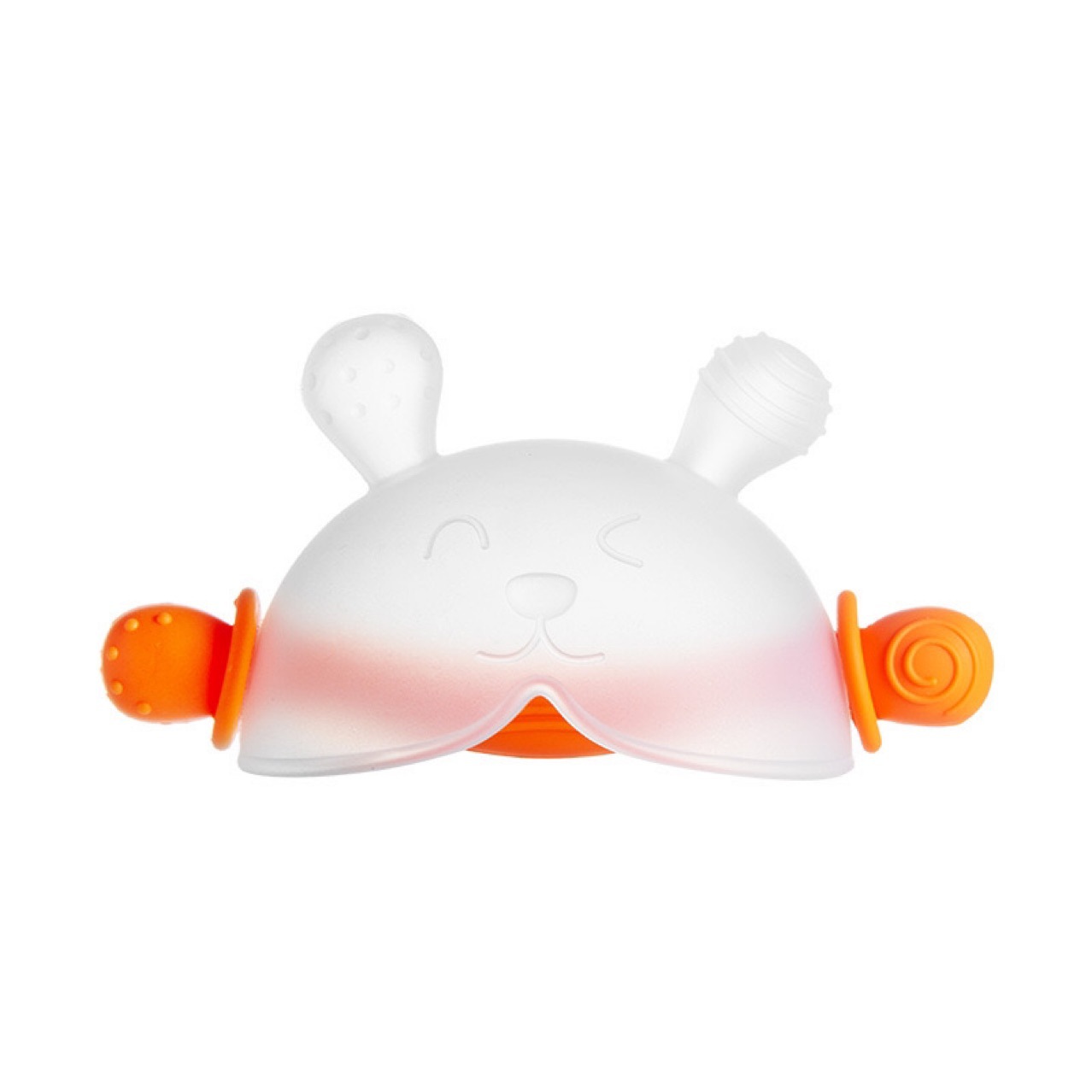 New Baby Half-Grasping Rabbit Teegel Month Age Baby Grinding Stick Mouth to Set Hand Teegel to Prevent Hand Eating