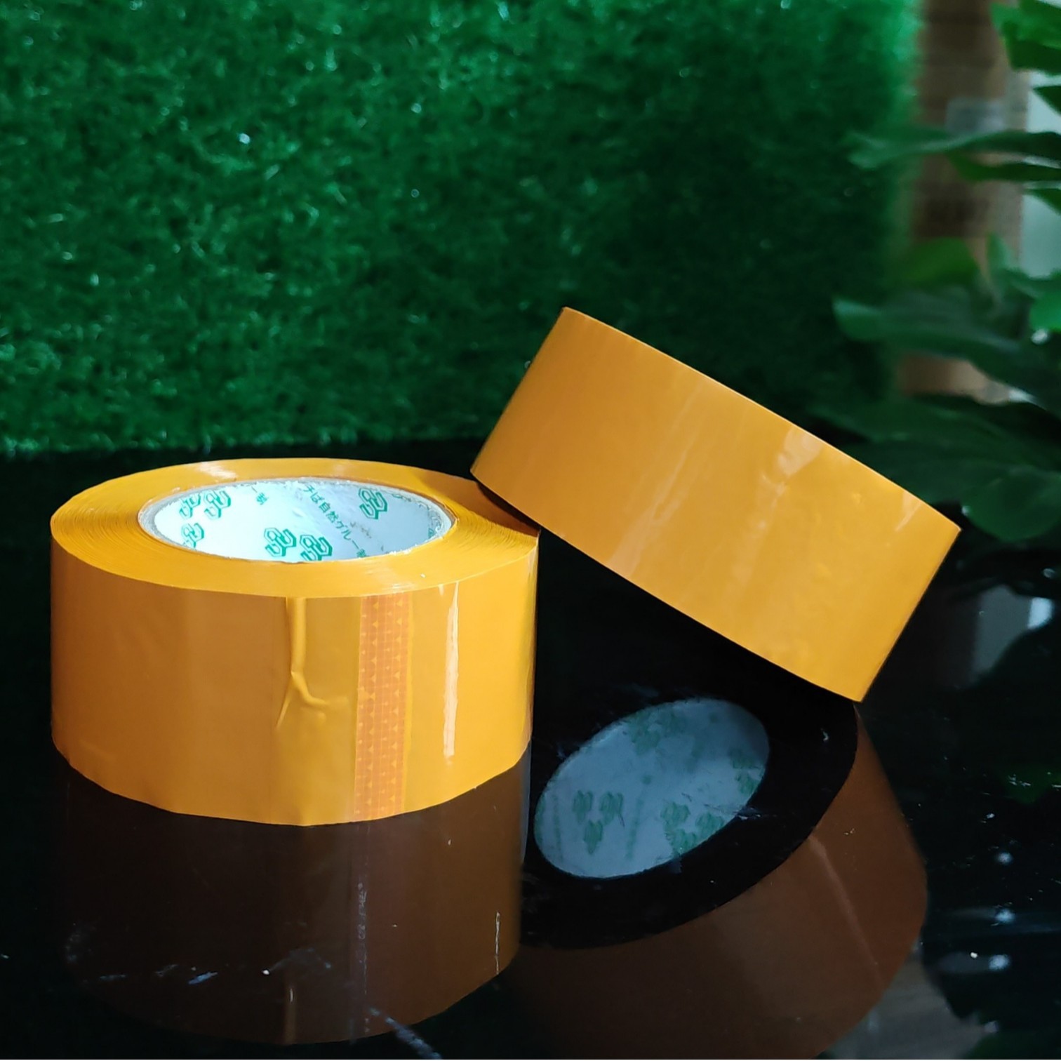 6cm de ancho grueso cinta adhesiva transparente expreso comercio electrónico paquete de alta viscosidad sellado caja de arroz amarillo factura le deseo un pedido explosivo