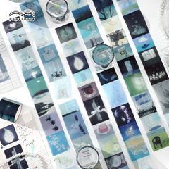 PaperMore 霧と長風シリーズ PET グリッターテープ ins風 レトロ ハンドメイド DIY デコレーションテープ