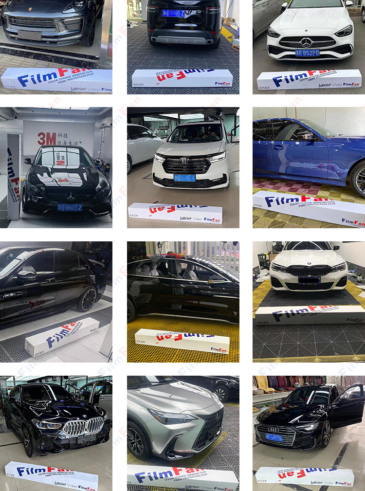 Car Film Wholesale Tpu Color-Changing Film Ppf Colored Car Wrap High Anti-Stain Paint Protection Film Self-Healing Factory Direct Sales