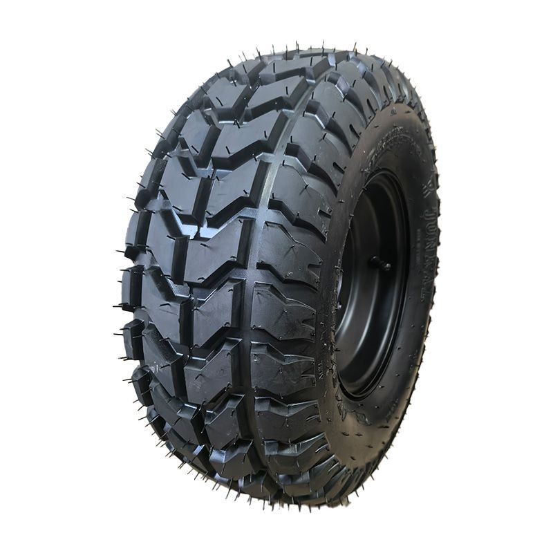 Wear-Resistant Thickeneded Road and Off-Road Vacuum Tires, Four-Wheel Beach Vehicles, Go-Kart Accessories, 18×7.00-8 Tires and Hubs