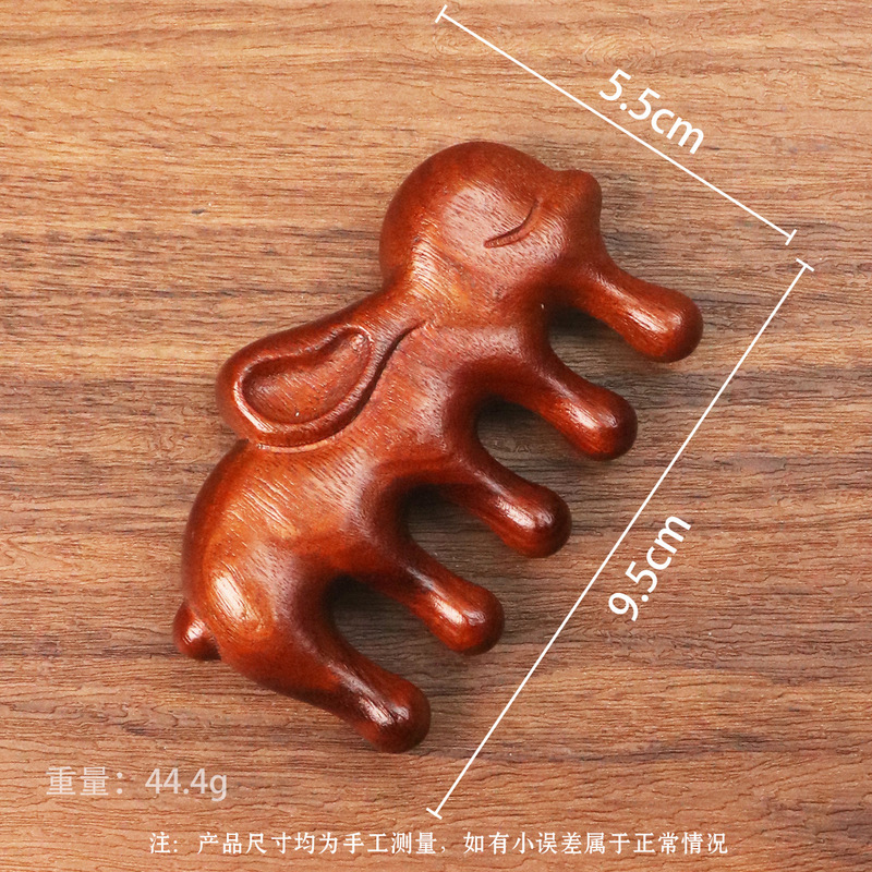 檀木マッサージ櫛マッサージ櫛頭経絡櫛は木製経絡櫛を持ち歩いています。|undefined