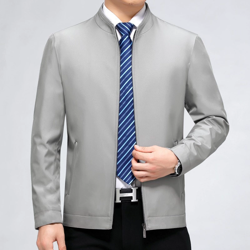 Silk jacket for leisure, plus size