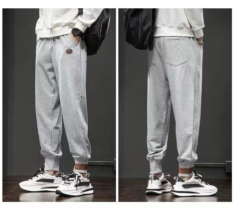 Men's Fleece-Lined Jogger Pants – Relaxed Fit Cuffed Sweatpants With Zipper Pockets (Extended Sizes 5XL)​_voghion.com