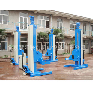 Car scrapping and dismantling plant acceptance cart pretreatment four-post dismantling lift