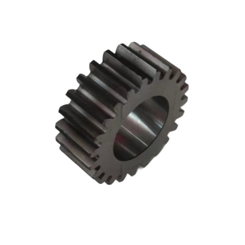 Gear industrial machinery transmission parts 45 steel non-standard cylindrical straight gear rack with hard tooth surface