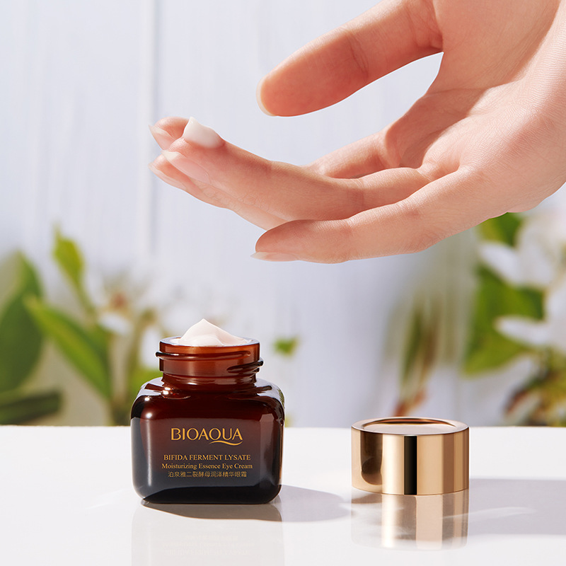 Boquanya levadura dividida esencia hidratante crema de ojos hidratante circunferencia del ojo mejora ojeras crema de ojos productos genuinos al por mayor image 5