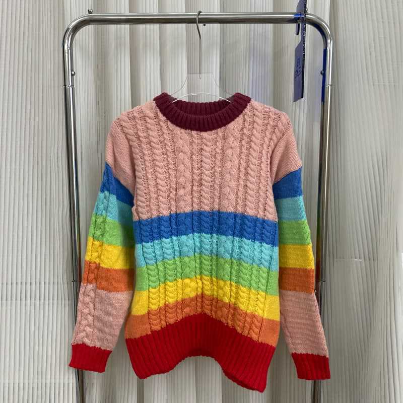【25冬季爆款毛衣】amiri新品毛衣潮牌前后logo提花AMIRI字母男女|undefined