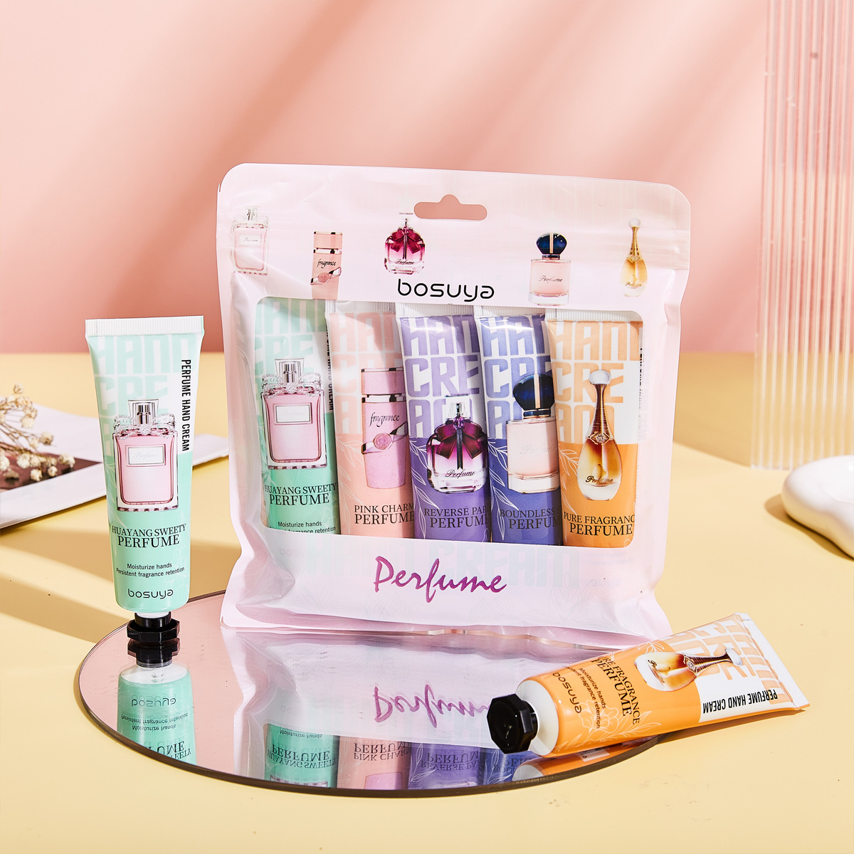 B2150 핸드크림 5팩 (수출 전용 제품, 국내 판매 금지, 구매시 당사 고지사항 불이행에 해당)