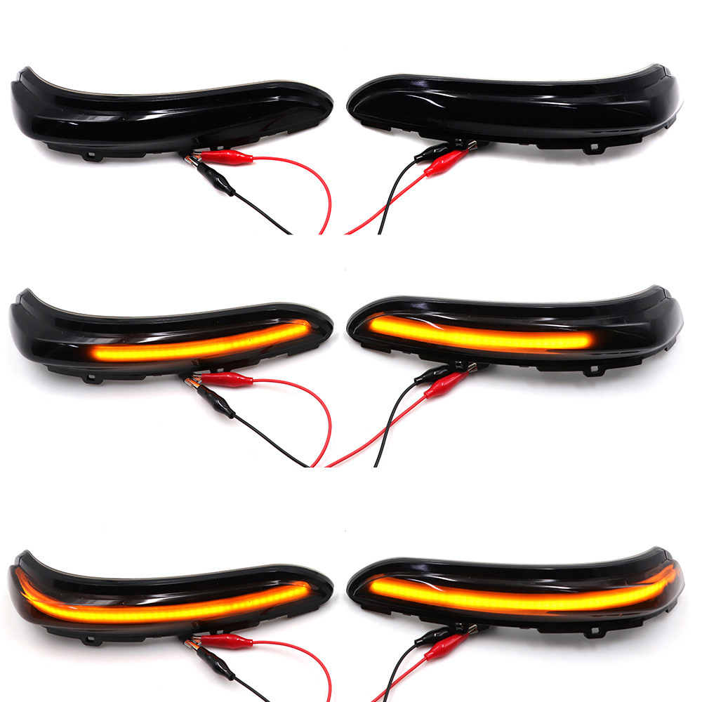Suitable for Peugeot 208 2008 Citroen C4 Led Modified Rearview Mirror Running Water Turn Signal Signal Light