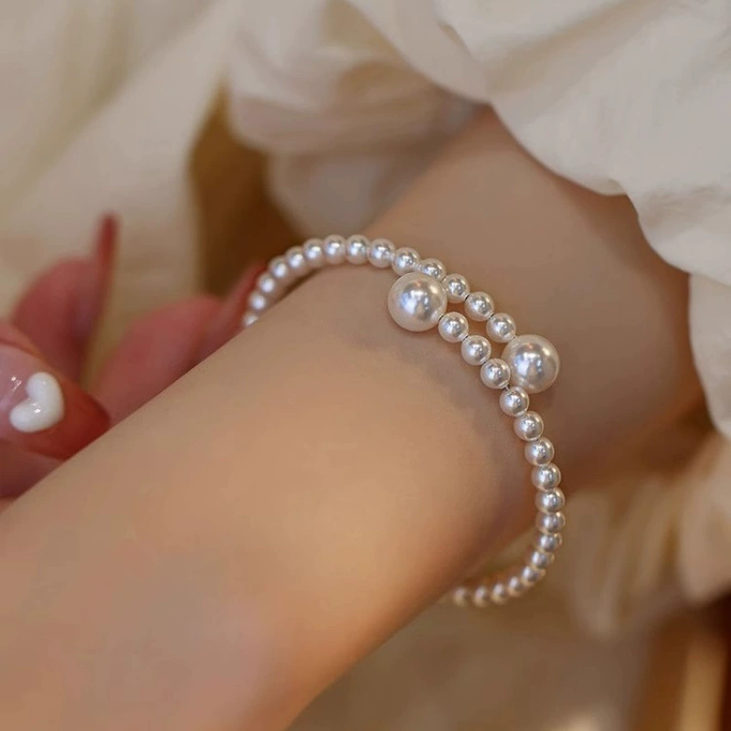 Смешанный браслет, дизайнерский мелкий материал, французский стиль, стиль Chanel, 2024, тренд сезона