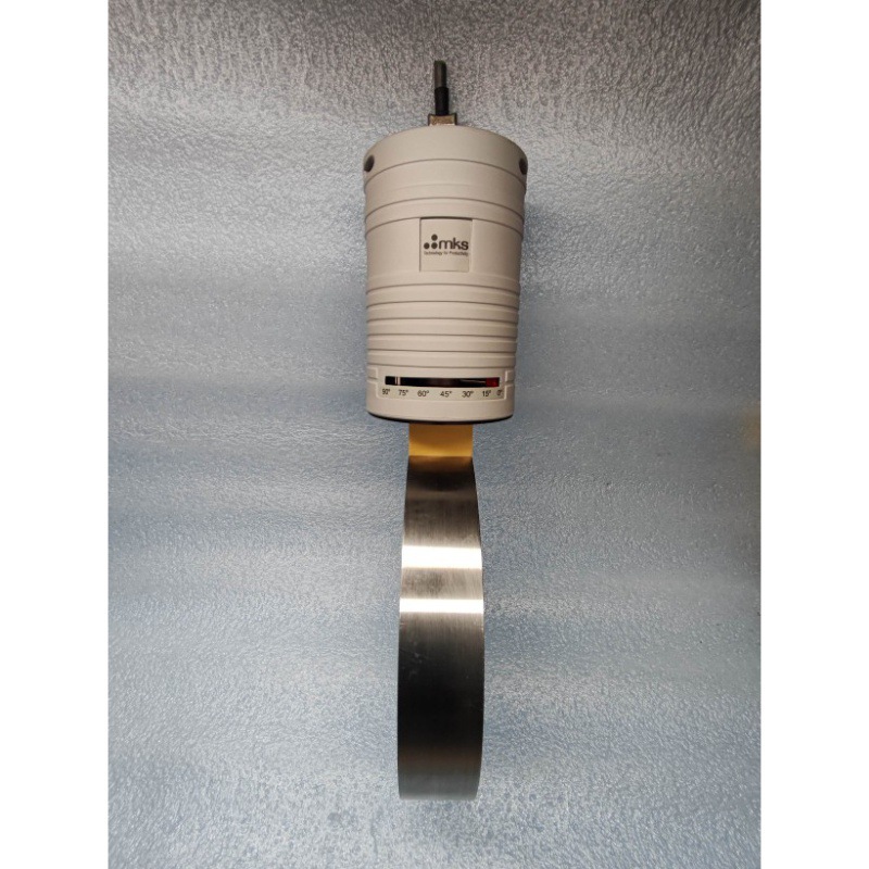 A065*MKS 653B-6-150J-2 蝶阀真空阀排气节流阀 美国原装二手拆机