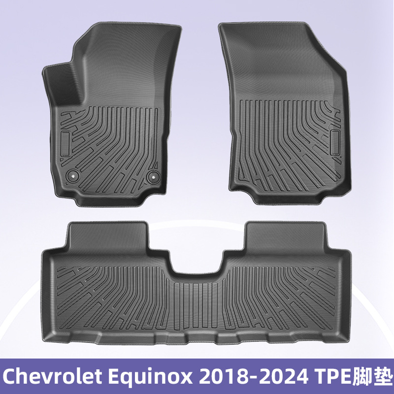 Para Chevrolet Equinox 2018 - 2024 3D TPE para todas las condiciones climáticas Cojín de cola
