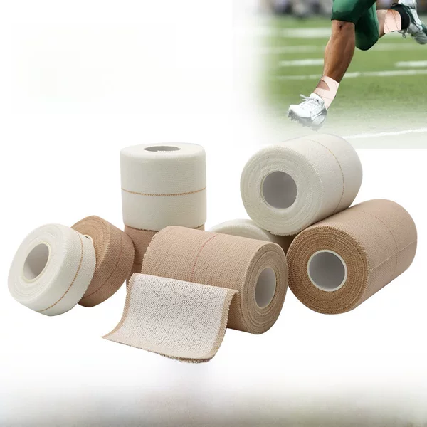 Herringbone Pattern Heavy-Duty Wrist Support Bandage, Sports Tape, Knee Brace, Single-Sided Adhesive, High Adhesion, Compression, Suitable for Multiple Areas