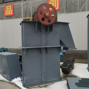 28 m bucket elevator NE20 bucket elevator stainless steel circulating bulk particles vertical bucket elevator