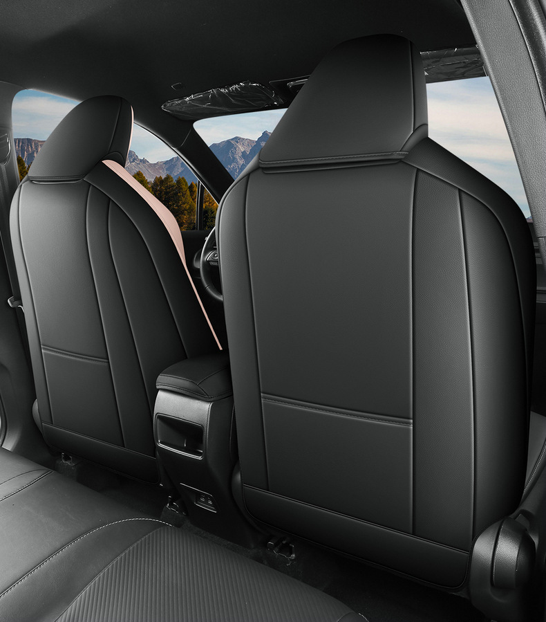 Suitable for 26 models of Toyota RAV4, universal seat covers for all seasons, full coverage perforated leather seat covers
