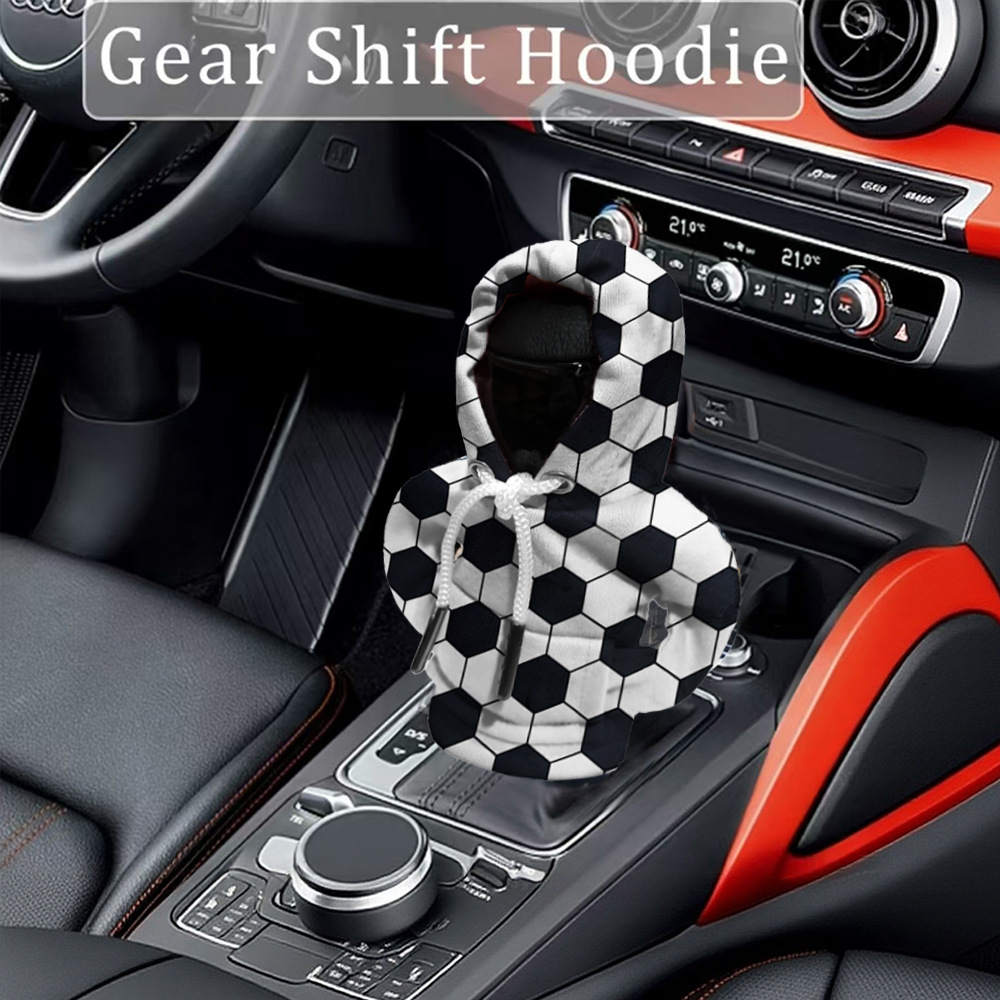 Car Shift Hoodie Cover Car Gear Lever Hooded Clothes Cover Car Interior Gear Dust Cover