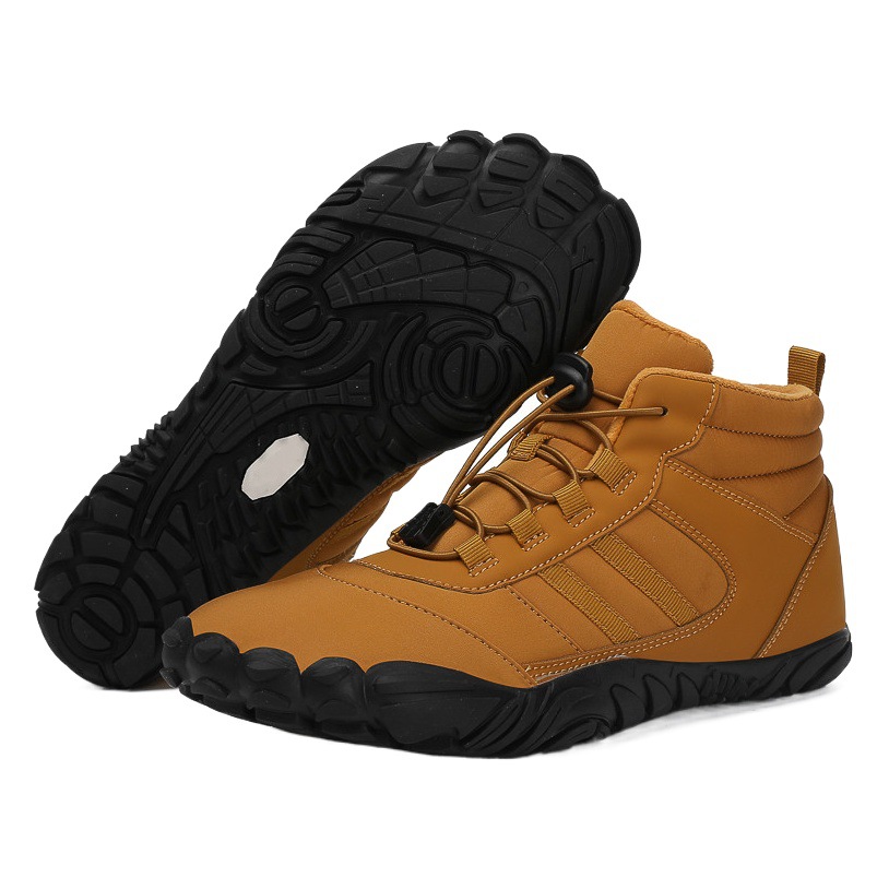 Transfronteriza nuevas botas de algodón casual para hombres y mujeres botas de nieve gruesas con forro polar botas de algodón altas de pareja cálida entrega de fábrica