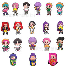 �¿���ħŮ��KPop DemonHuntersŷ����������Ƭ����ЬЬ��Ь��PVC
