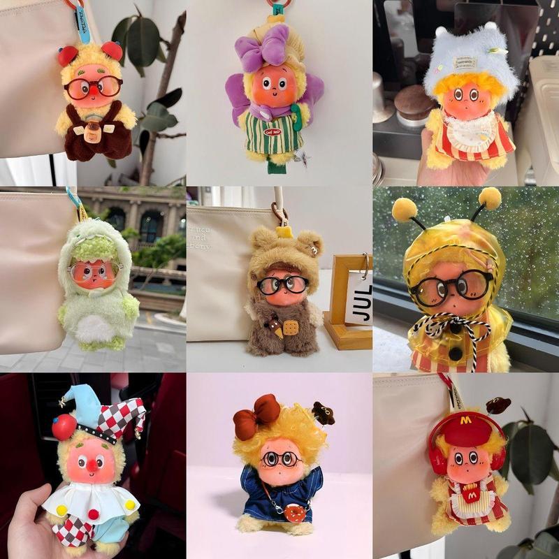 泡泡玛特星星人衣服123理发Twinkletwinkle星星人娃衣毛绒玩偶diy|undefined