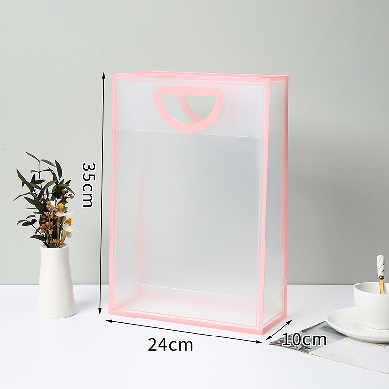 Bolsa de regalo de dulces, bolsas de mano transparentes, bolsas de mano, bolsas de mano, bolsas de regalo de boda, bolsas de mano de plástico PP