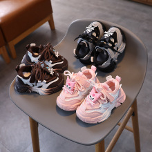 春夏新款运动软底鞋女童纯色透气1-5岁婴幼儿男宝宝婴儿学步鞋潮1