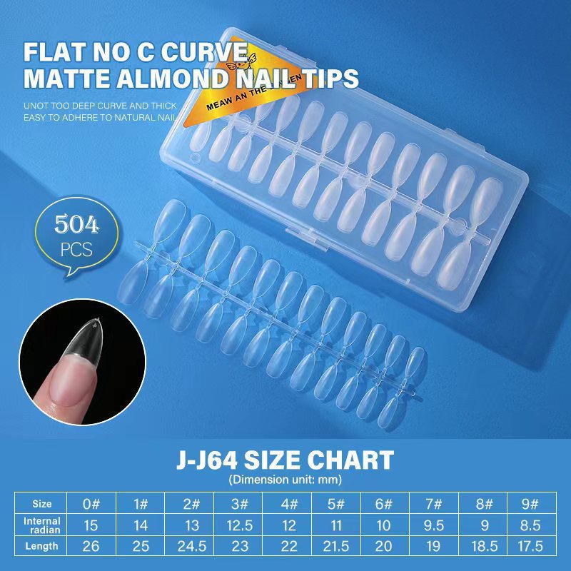 Europa y los Estados Unidos arco plano sin marcas sin grabación caja de molienda transparente esmerilado desmontable extensión de la mitad de la hoja de manicuras de doble uso