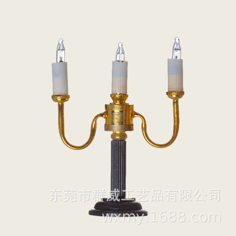 Diy Кукольный домик 12 очков Аксессуары Мини Освещение Настольная Лампа Микромебель Аксессуары Декор ob11 Кукольный домик