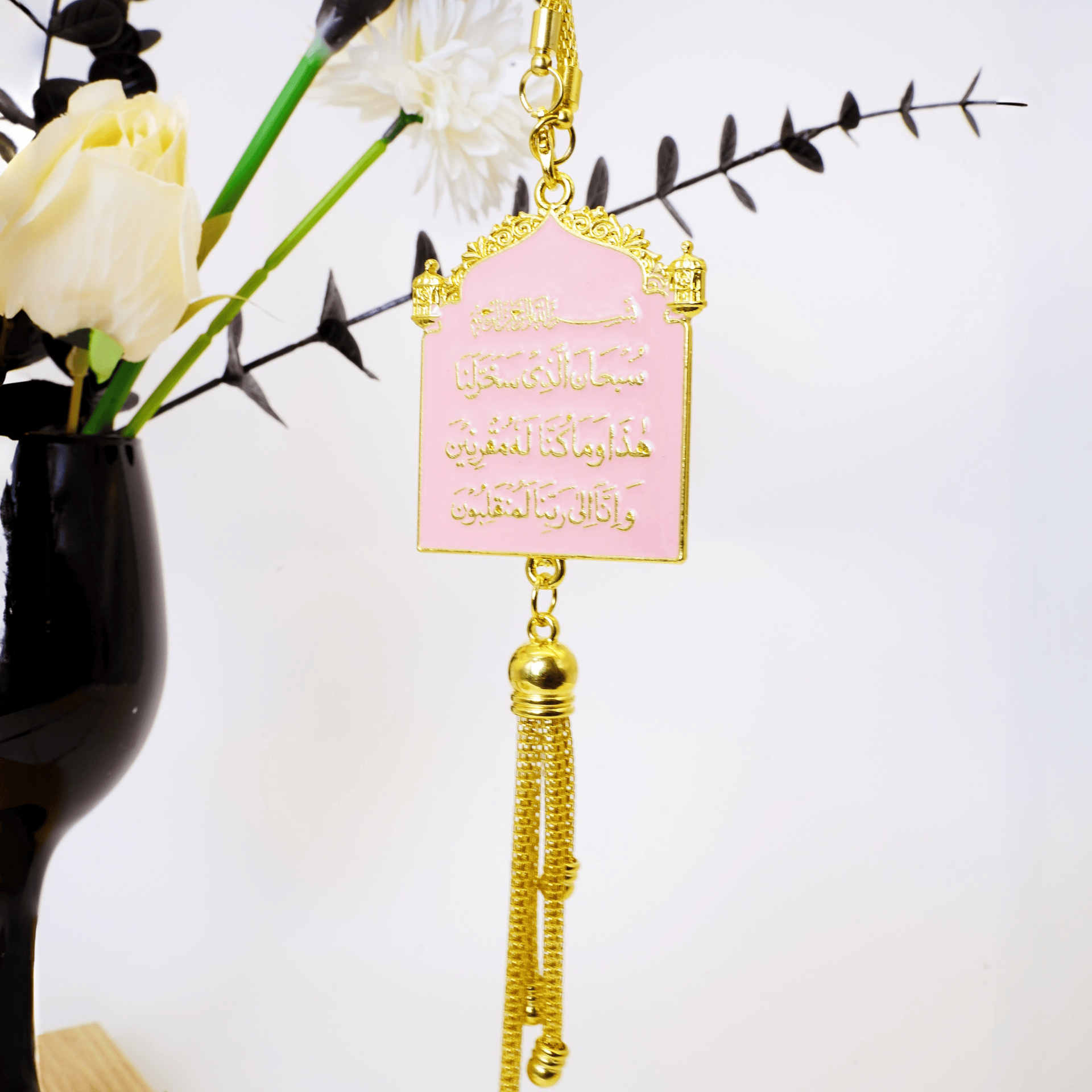 Cross-Border Middle East and Southeast Asia Pagoda-Style Car Hanging Ornament for Rearview Mirror Decoration, Direct from the Source Factory